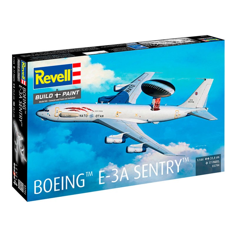 Imagen del producto 2: Revell Avión Boeing E-3A Sentry 1:144