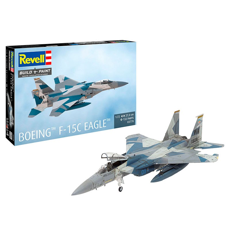 Revell Boeing F-15C Eagle Aircraft 1:72
