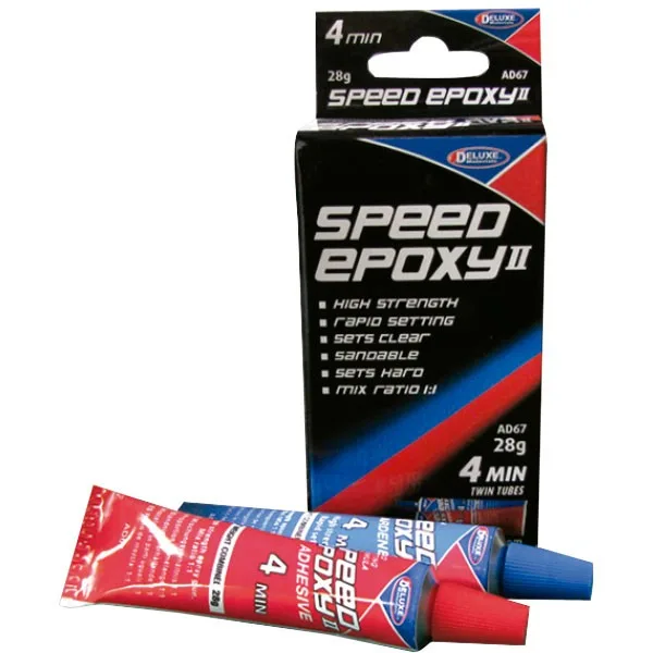 Deluxe Speed Epoxy II 4 min 28g
