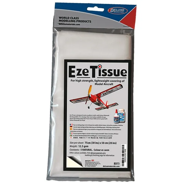 Deluxe Eze Tissue natural 5 uds