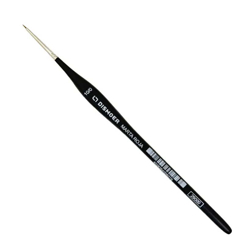 Imagen del producto 2: Pincel Dismoer Marta roja Triangular 10/0