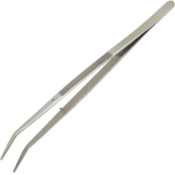 Pinza Dismoer Curva Lisa Inoxidable