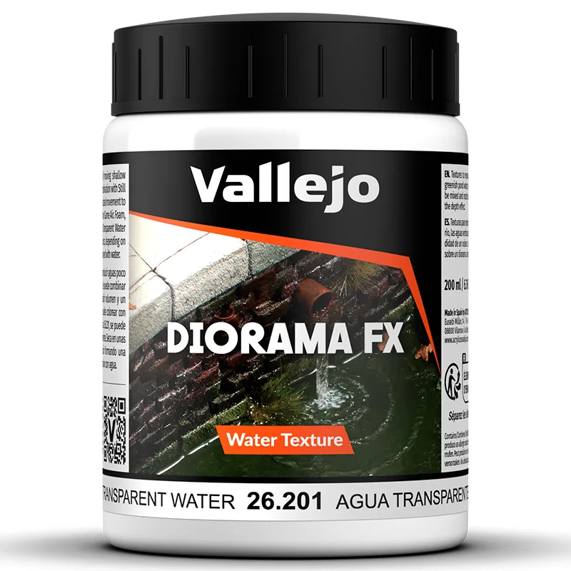 Vallejo Diorama Effects Agua Transparente 200 ml
