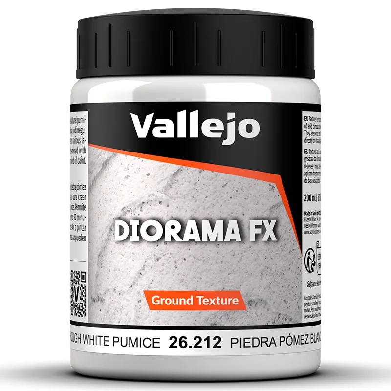 Vallejo Diorama Effects Piedra Pómez Blanca 200 ml