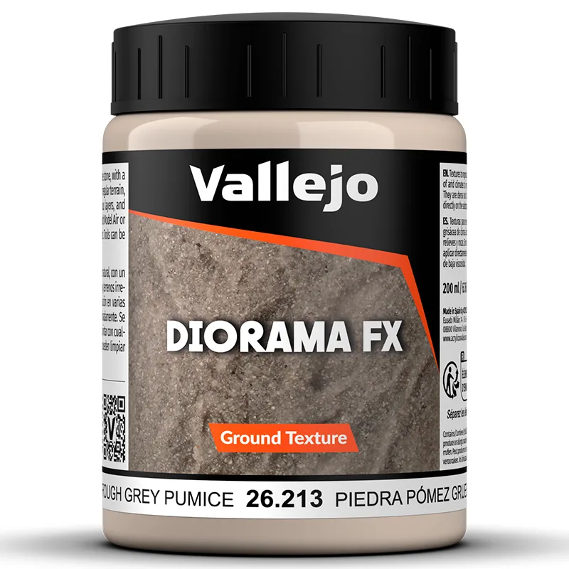 Vallejo Diorama Effects Piedra Pómez Gruesa 200 ml