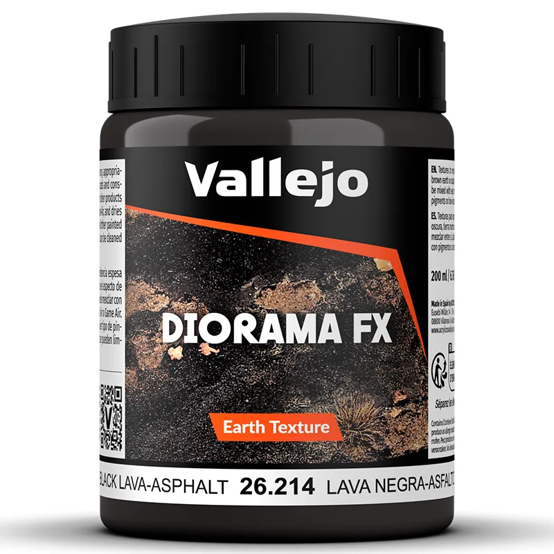 Vallejo Diorama Effects Lava Negra 200 ml