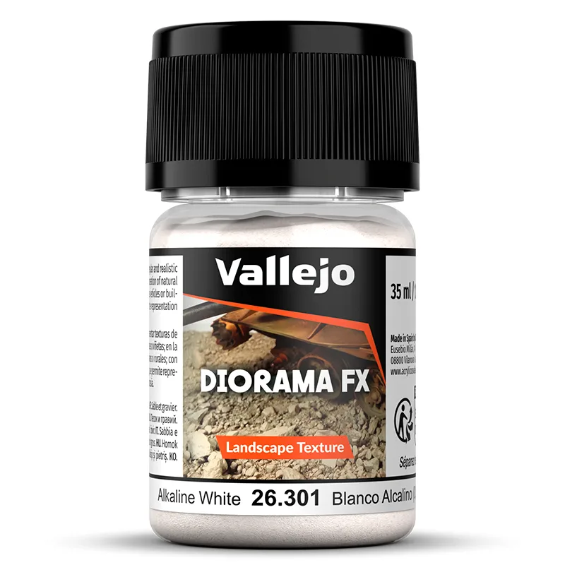 Vallejo Diorama FX Blanco Alcalino 0,5-1 mm 35 ml