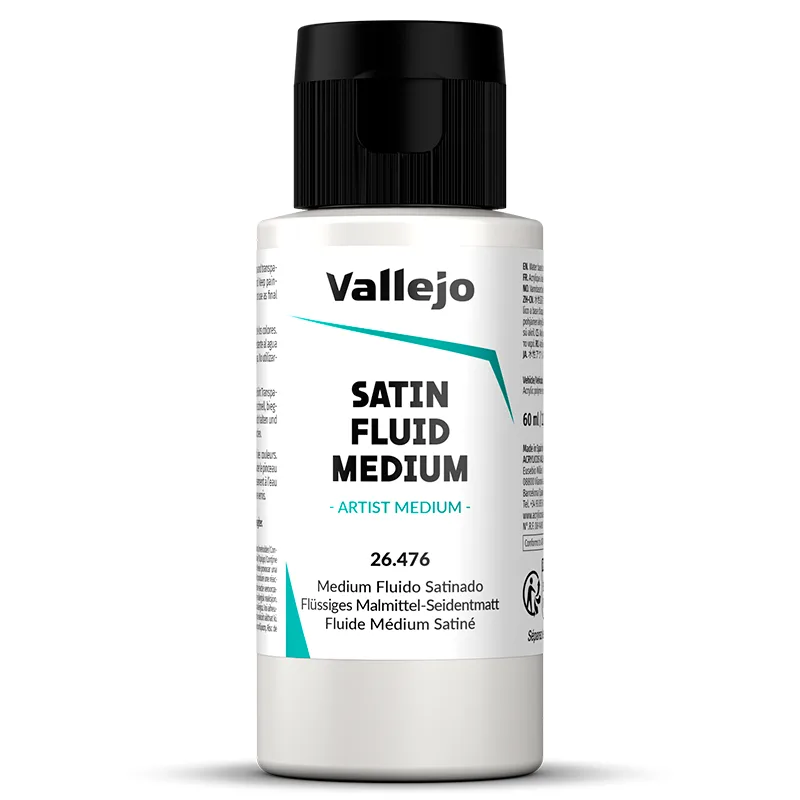 Vallejo Medium Fluido Satinado 60ml