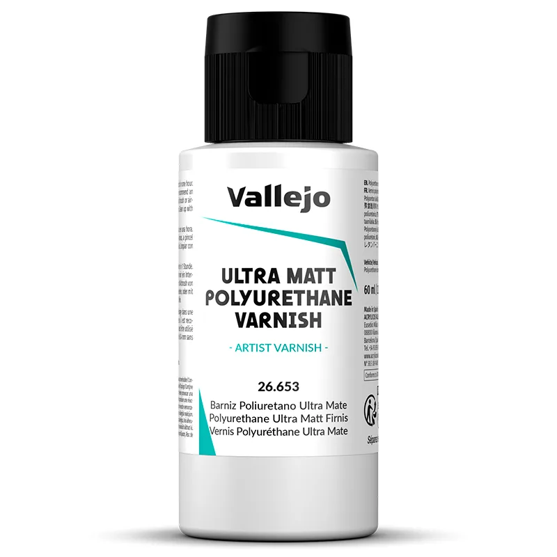 Vallejo Barniz Poliuretano Ultra Mate 60 ml