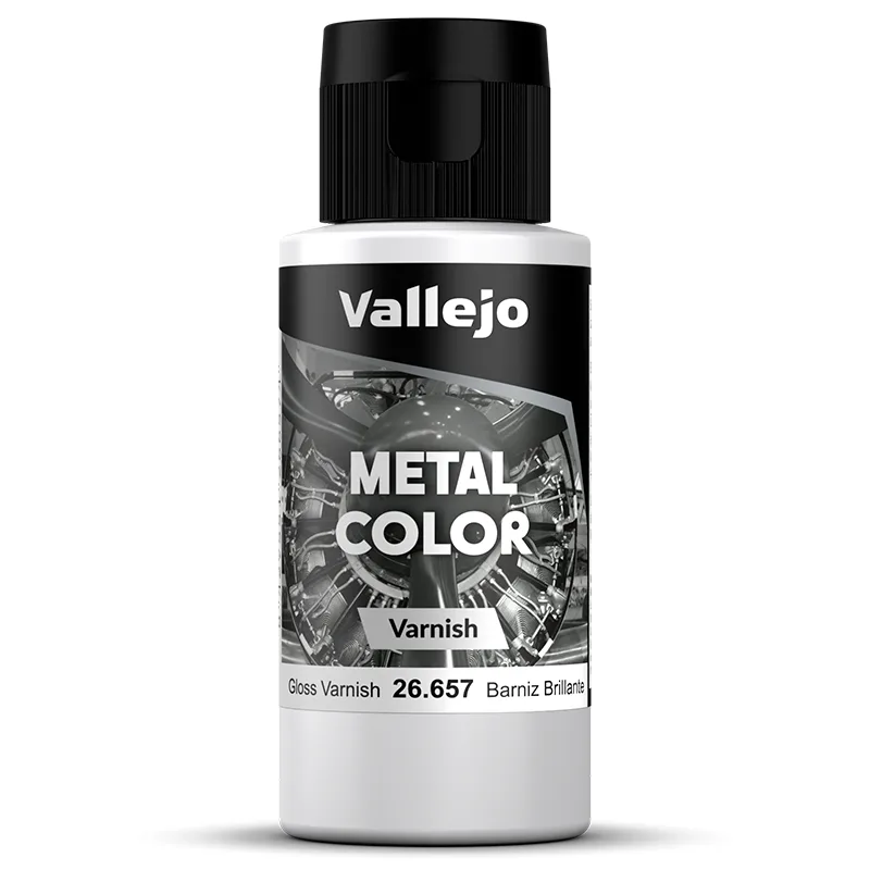 Vallejo Barniz Metal Color Brillante 60 ml