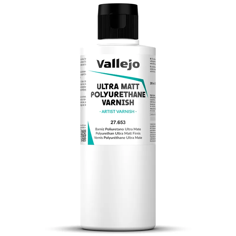 Vallejo Barniz Poliuretano Ultra Mate 200 ml