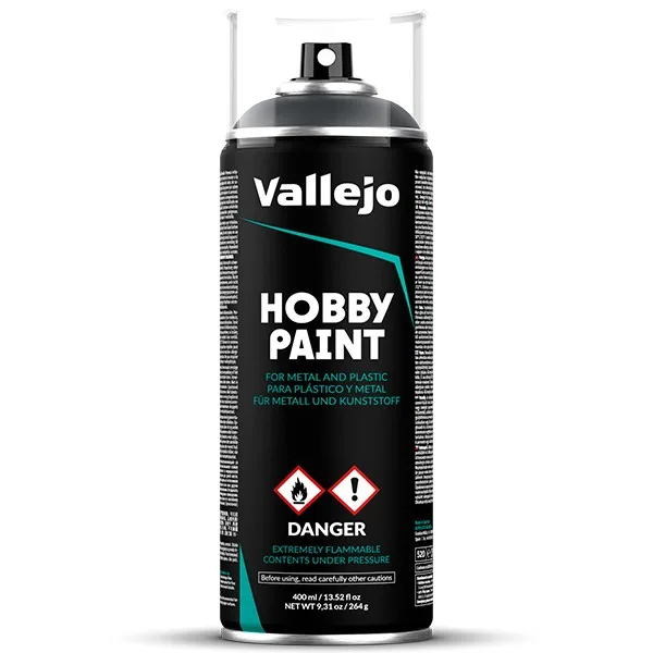 Vallejo Aerosol Dunkelgrau 400 ml
