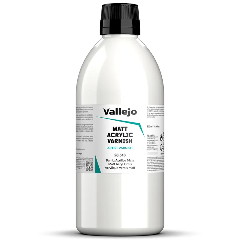 Vallejo Auxiliar Barniz Mate 500 ml