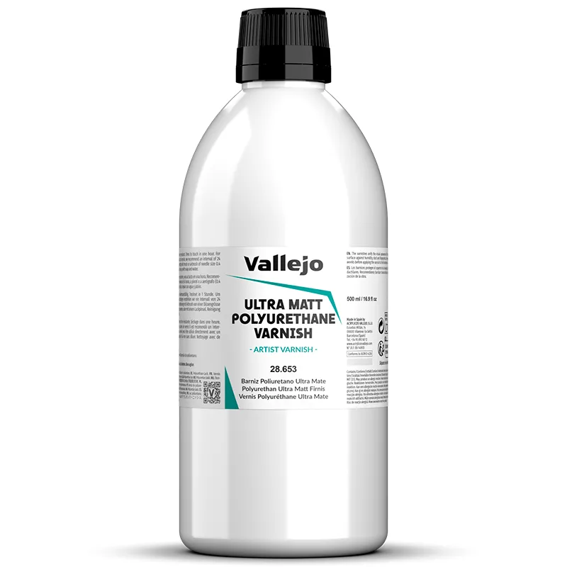 Vallejo Barniz Poliuretano Ultra Mate 500 ml