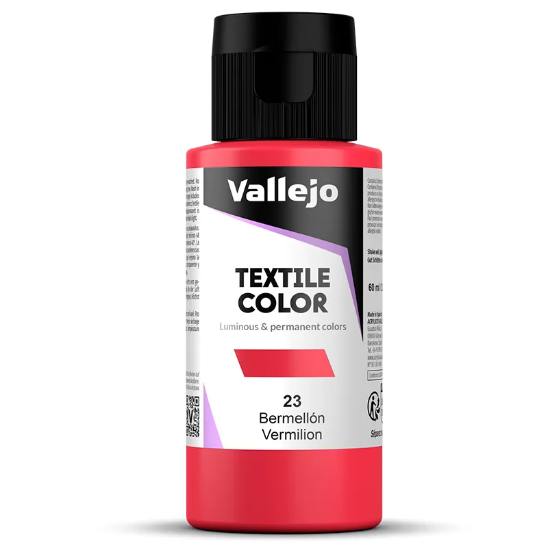 Vallejo Textil Color Bermellón 60 ml