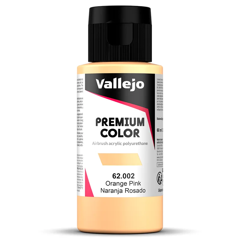Vallejo Premium Opaco Naranja Rosado 60 ml