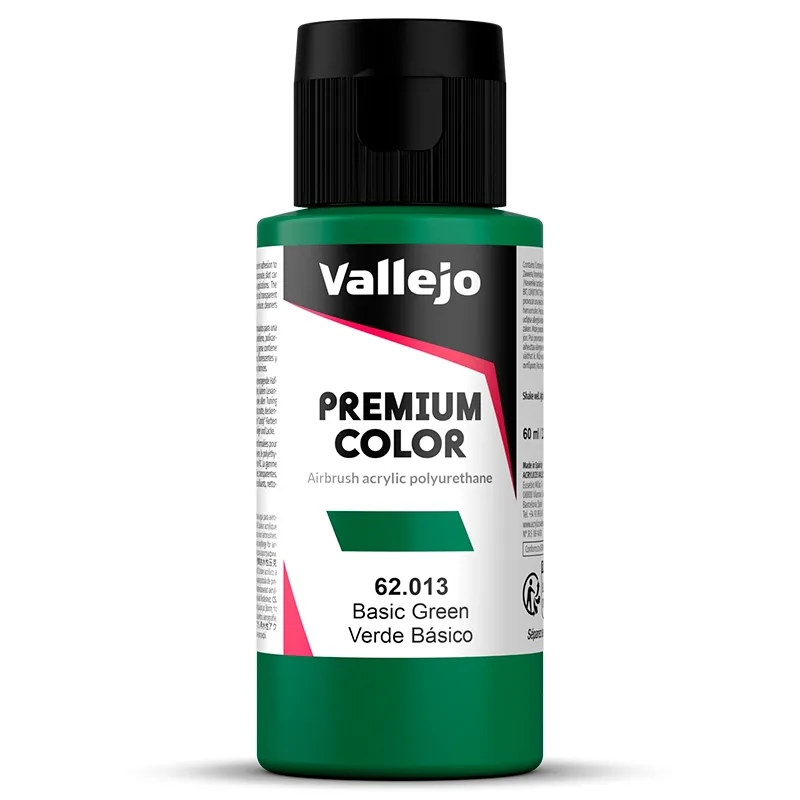 Vallejo Premium Opaco Verde Básico 60 ml