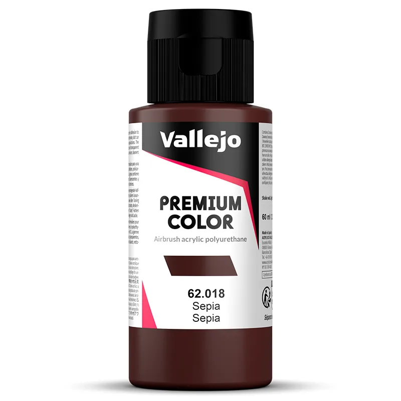 Vallejo Premium Opaco Sepia 60 ml