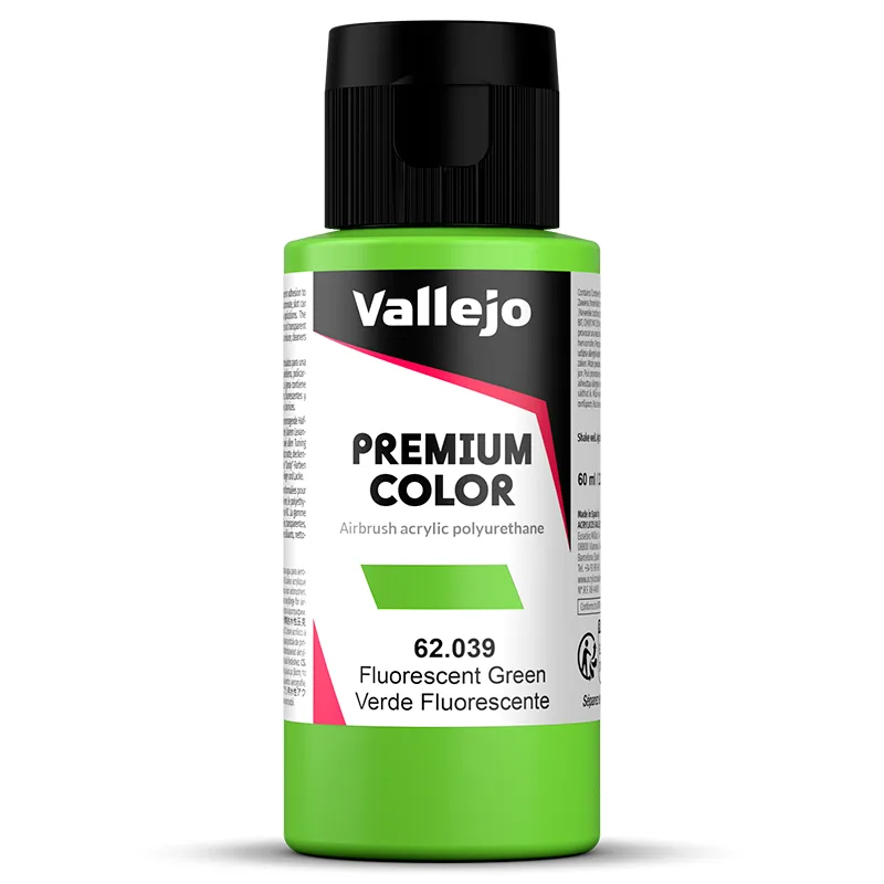 Vallejo Premium Fluo-Grün 60 ml