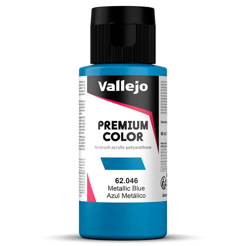 Vallejo Premium Azul Metálico 60 ml