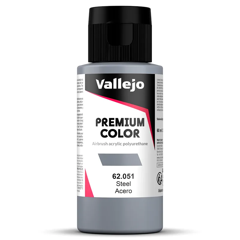 Vallejo Premium Acero 60 ml