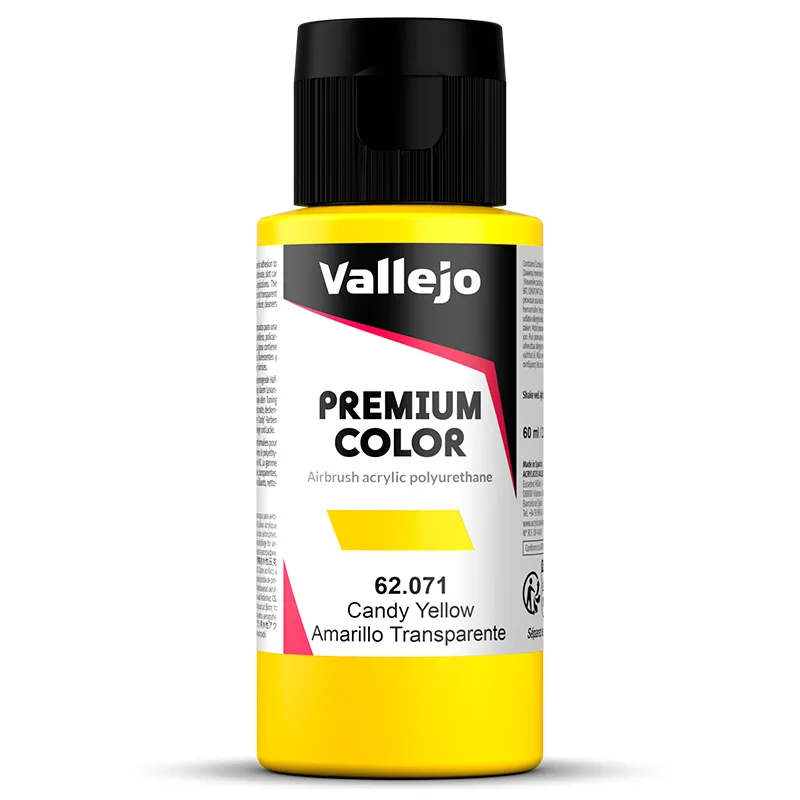 Vallejo Premium Amarillo Candy 60 ml