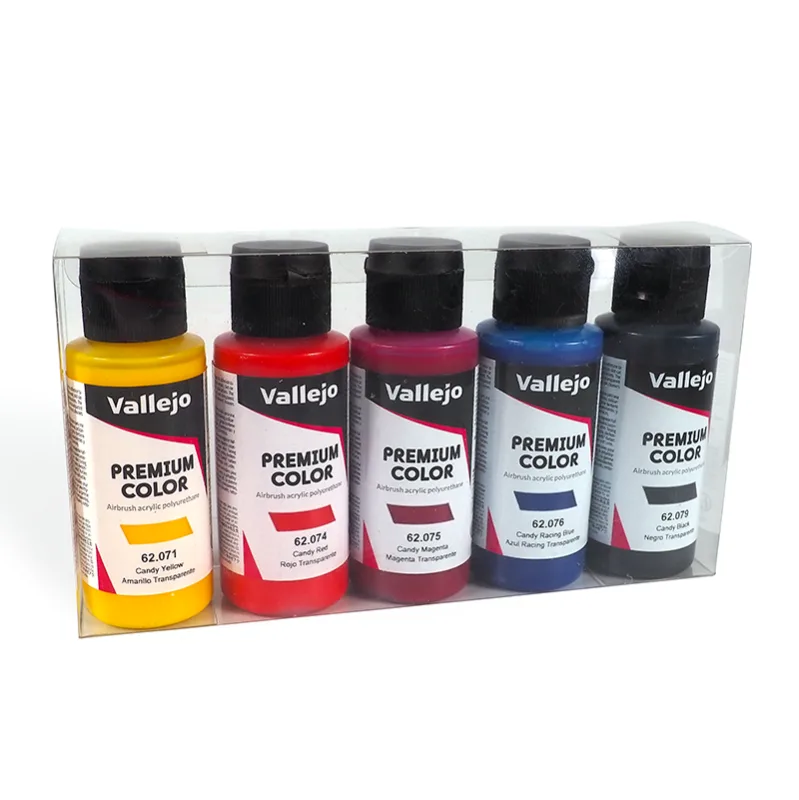 Immagine del prodotto 2: Vallejo Set 5 Premium Colori Candy 60 ml