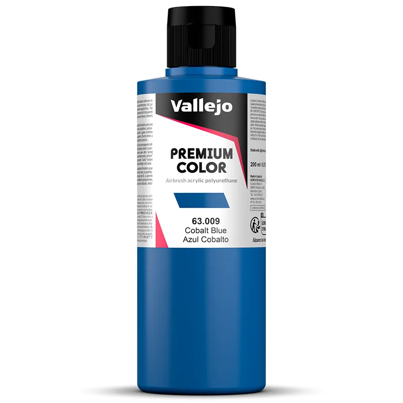 Vallejo Premium Opaco Azul Cobalto 200 ml