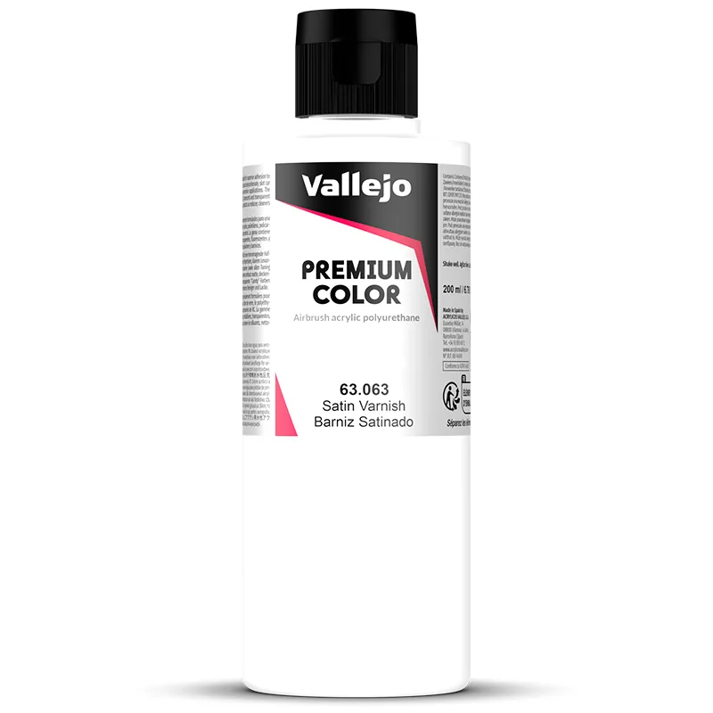 Vallejo Premium Barniz Satinado 200ml