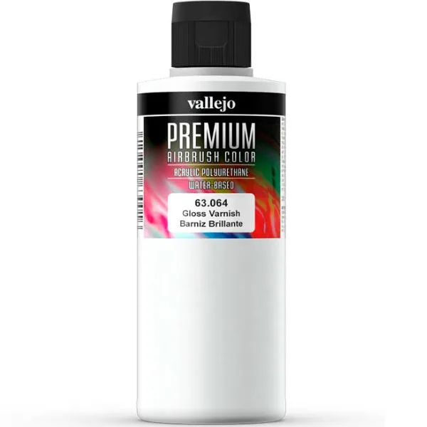 Vallejo Premium Barniz Brillante 200ml