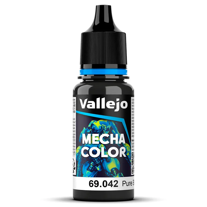 Vallejo Mecha Color Pure Black 17 ml