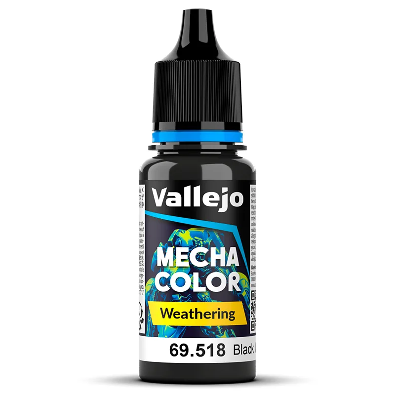 Vallejo Mecha Color Black Wash 17 ml