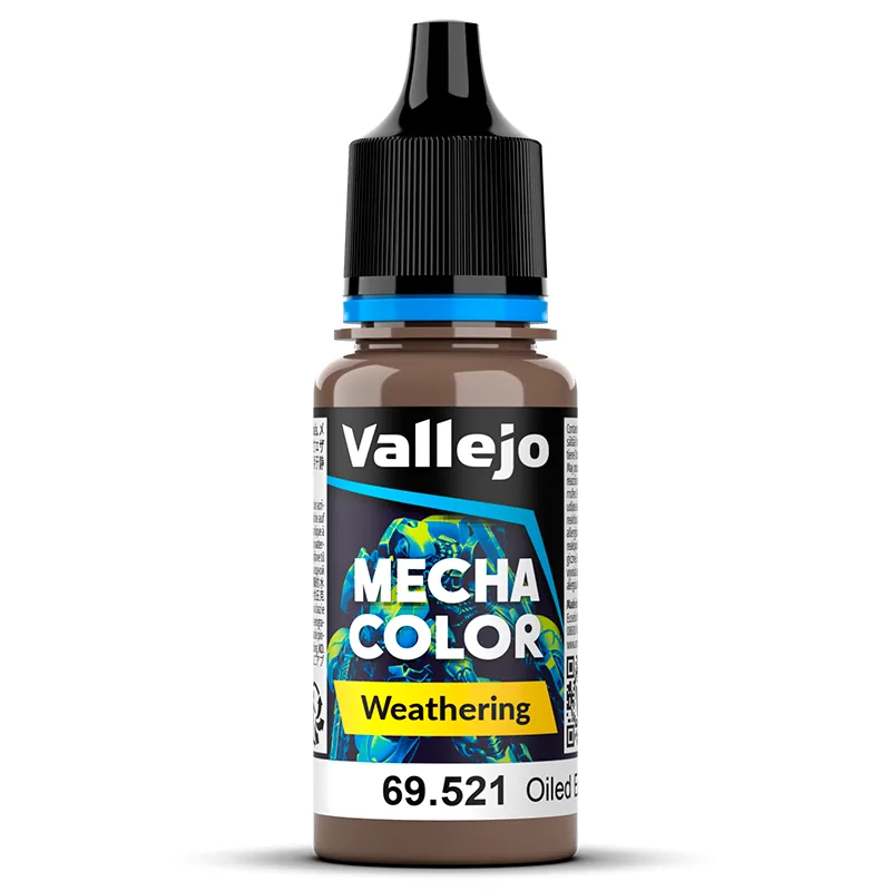 Vallejo Mecha Color Geölte Erde Wash 17 ml
