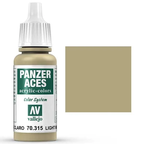 *Vallejo Panzer Aces Lodo Claro 17 ml.