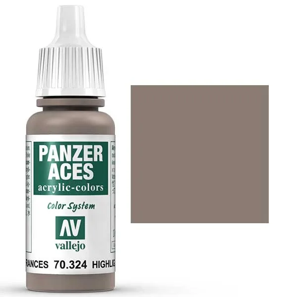 *Vallejo Panzer Aces Luces C.Francés 17ml