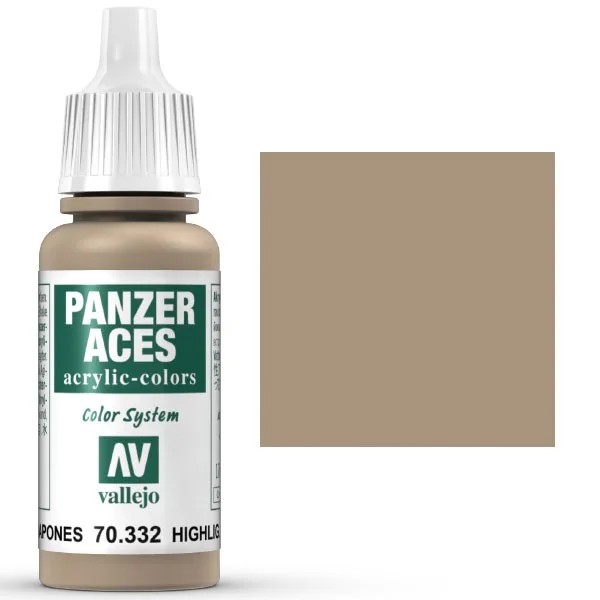 *Vallejo Panzer Aces Luces C. Japonés 17ml