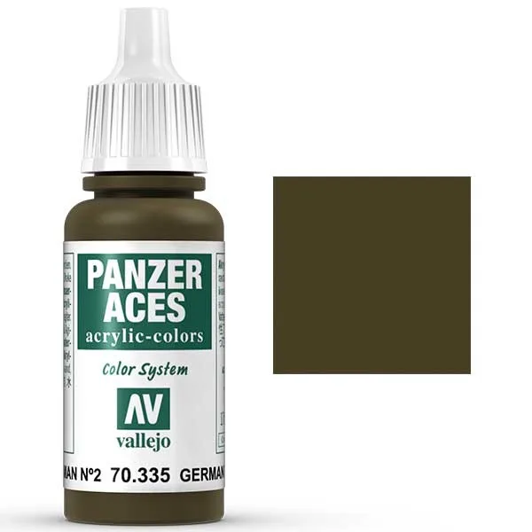 *Vallejo Panzer Aces Carrista Alemán II 17ml