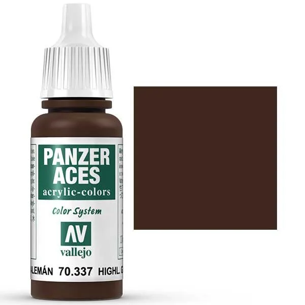 *Vallejo Panzer Aces Luces C.Alemán 17m