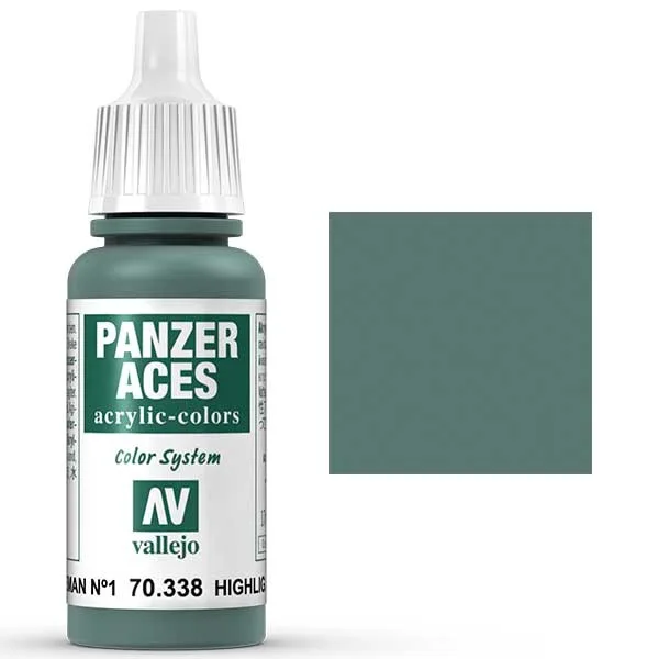 *Vallejo Panzer Aces Luces C.Alemán I 17ml