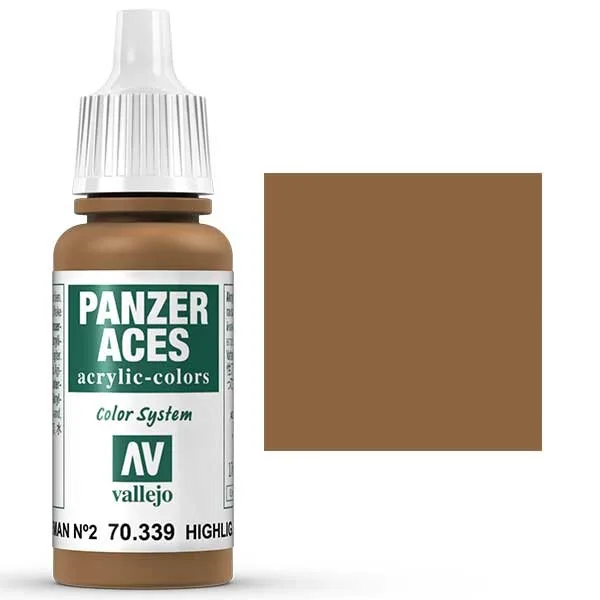 *Vallejo Panzer Aces Luces C.Alemán II 17ml