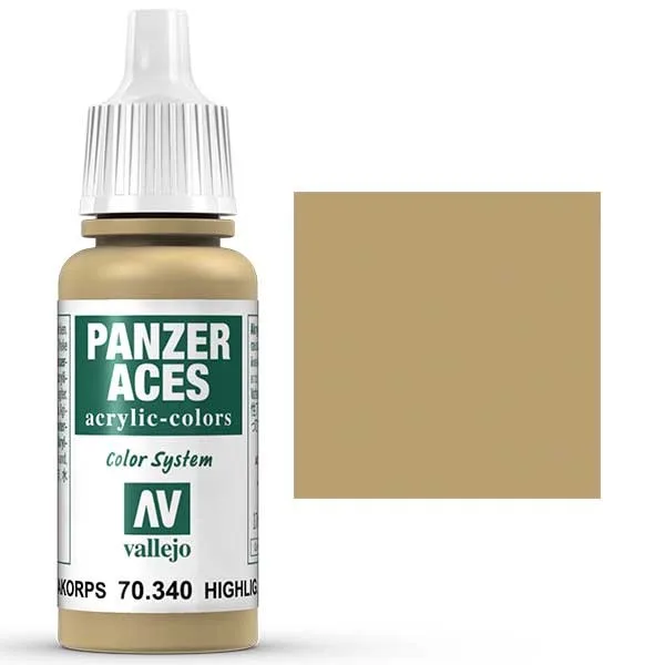 *Vallejo Panzer Aces Luces C.Afrikakorps 17ml