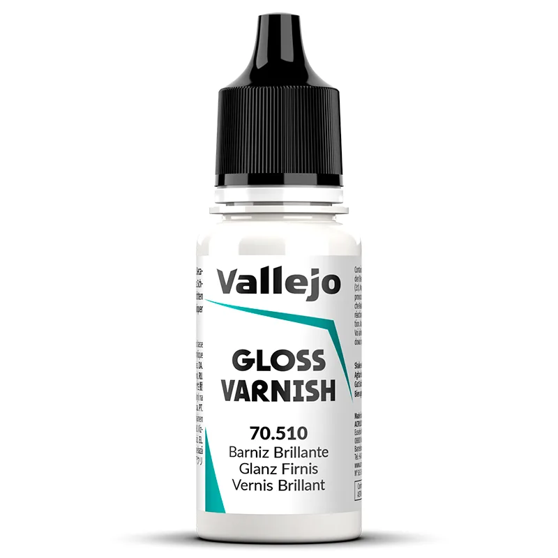 Vallejo Auxiliar Barniz Permanente Brillante 18 ml