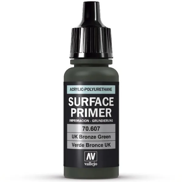 Vallejo Primer Color Verde Bronce UK 18 ml