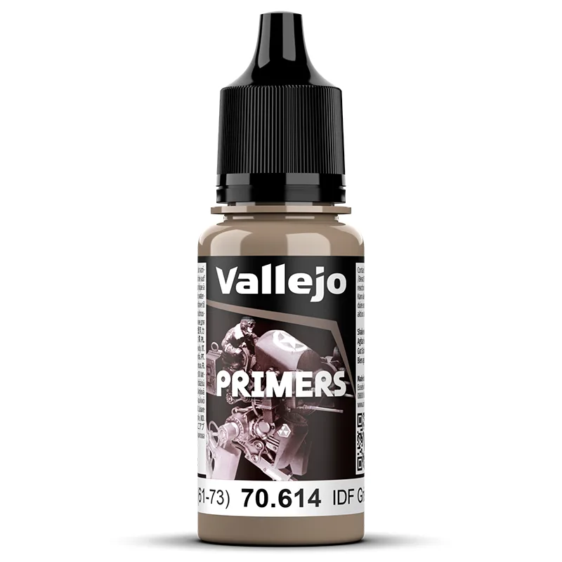 Vallejo Primer Color IDF Gris Arena Israel 61-73 18 ml