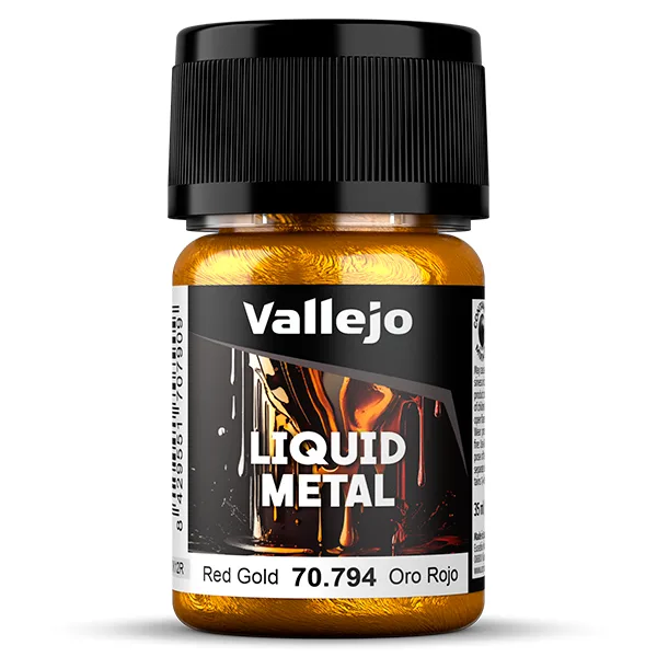 Vallejo Oro Líquido Oro Rojo 35 ml