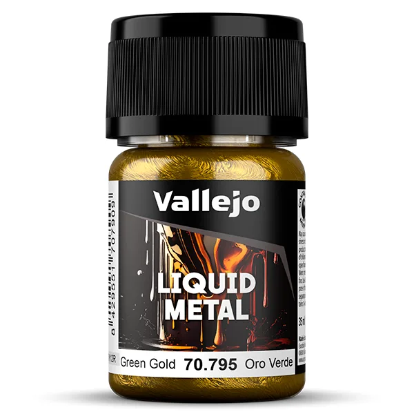 Vallejo Oro Líquido Oro Verde 35 ml