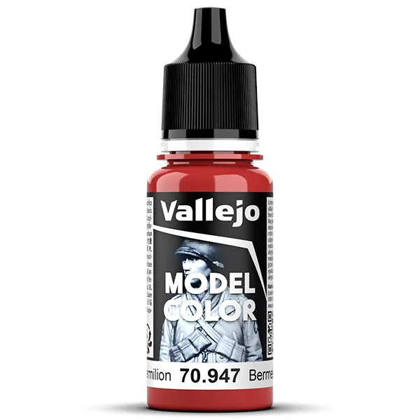 Vallejo Model Color 038 - Bermellón Oscuro 18 ml