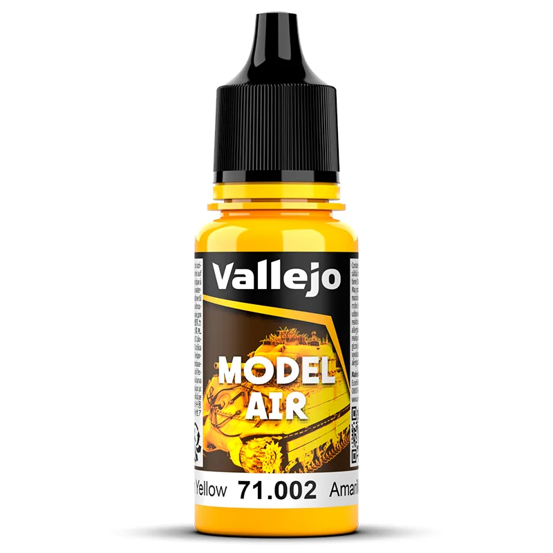 Vallejo Model Air Amarillo Medio 17 ml
