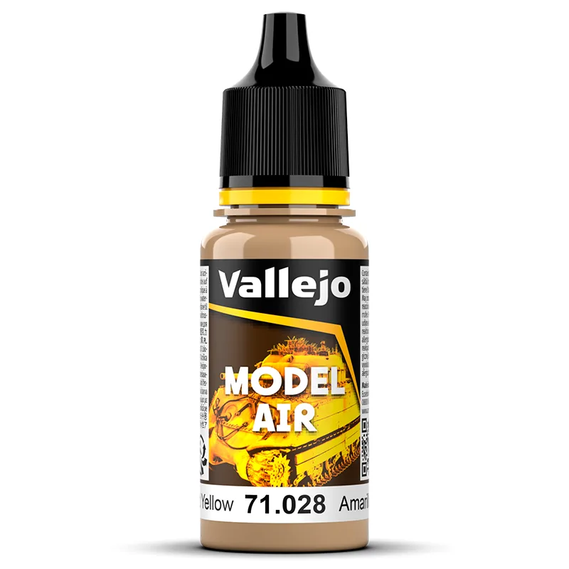 Vallejo Model Air Amarillo Arena 17 ml