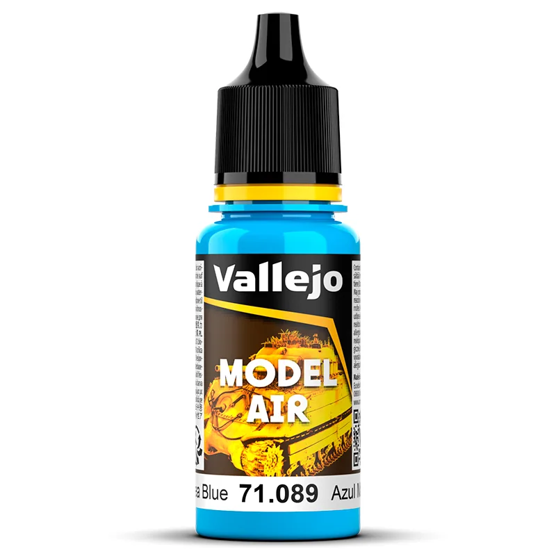 Vallejo Model Air Azul Mar Claro 17 ml